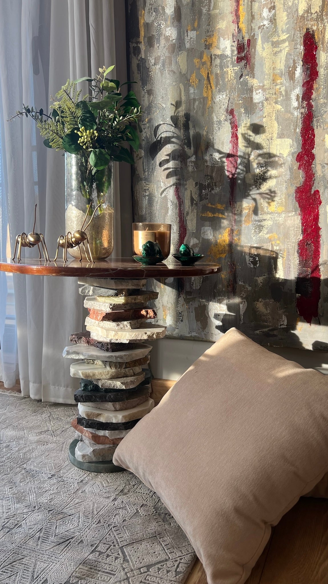 STAQ’D SIDE TABLE