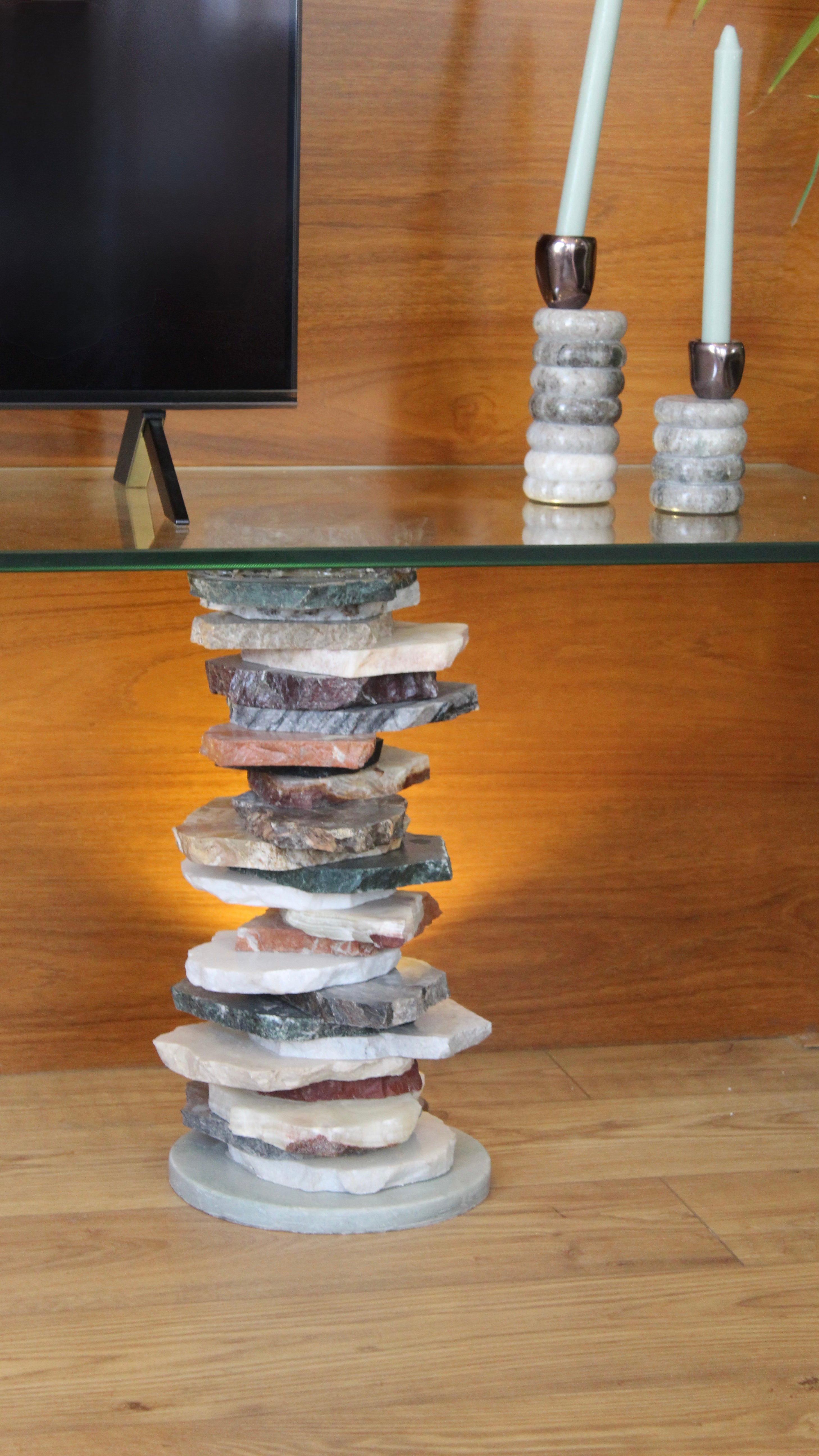 PAIR’D STAQ’D TV CONSOLE