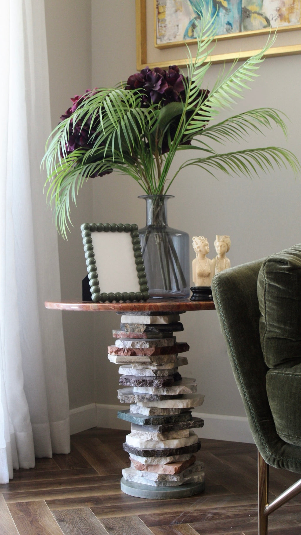 STAQ’D SIDE TABLE