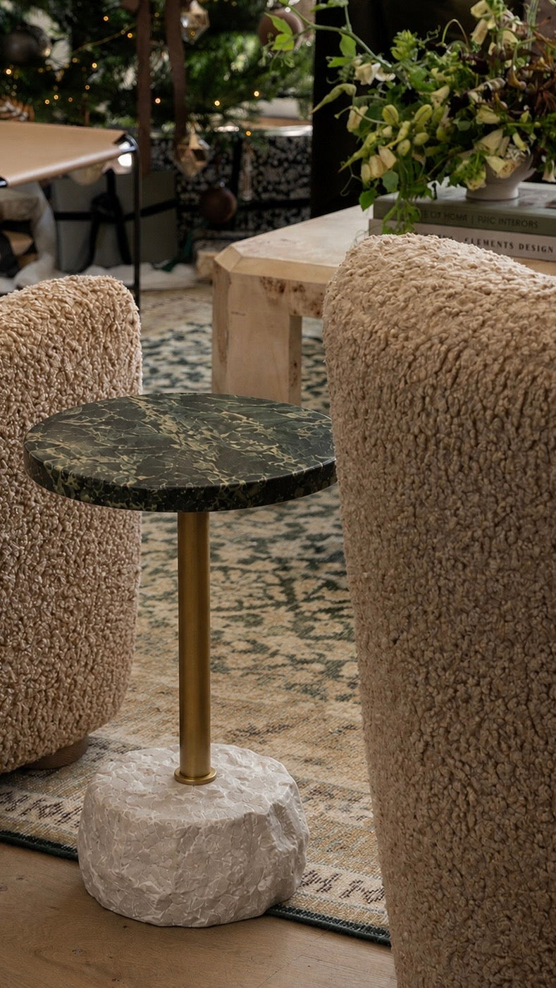 ROCK’D-VERDE SIDE TABLE