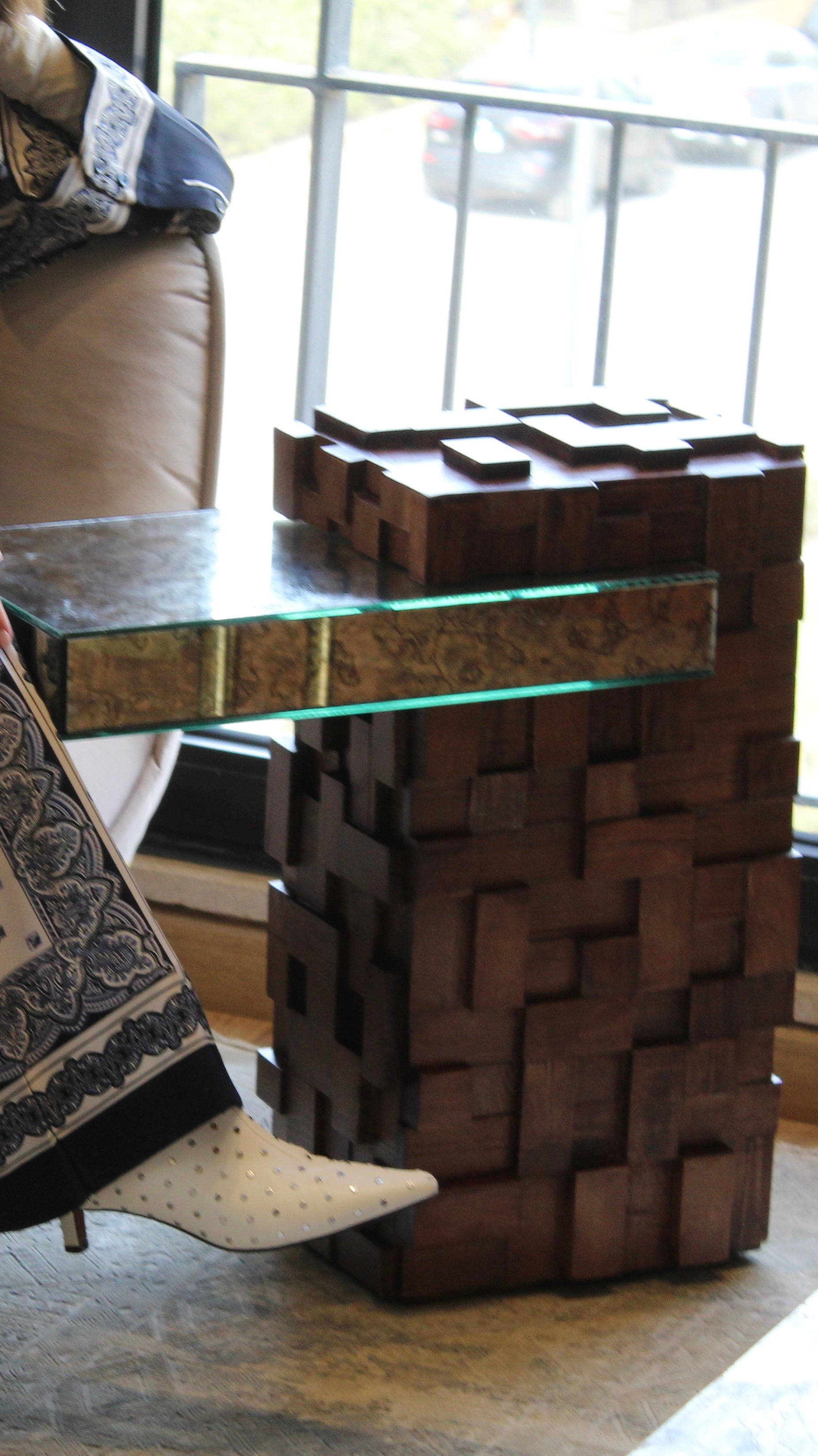 JUMBL’D C-SIDE TABLE