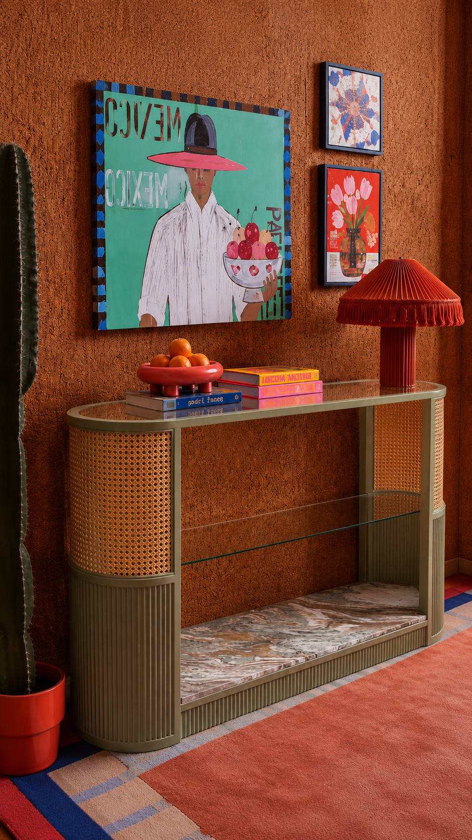 RIBB’D CONSOLE TABLE