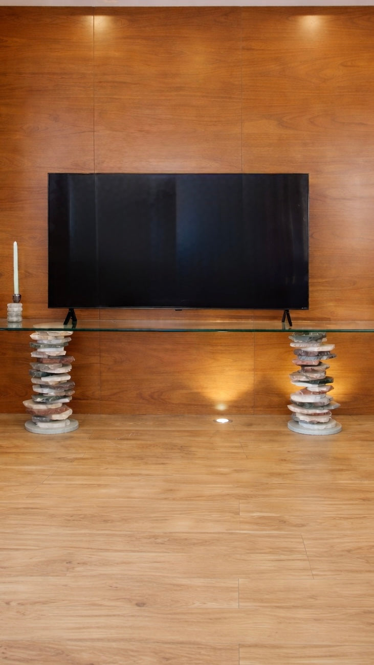 PAIR’D STAQ’D TV CONSOLE