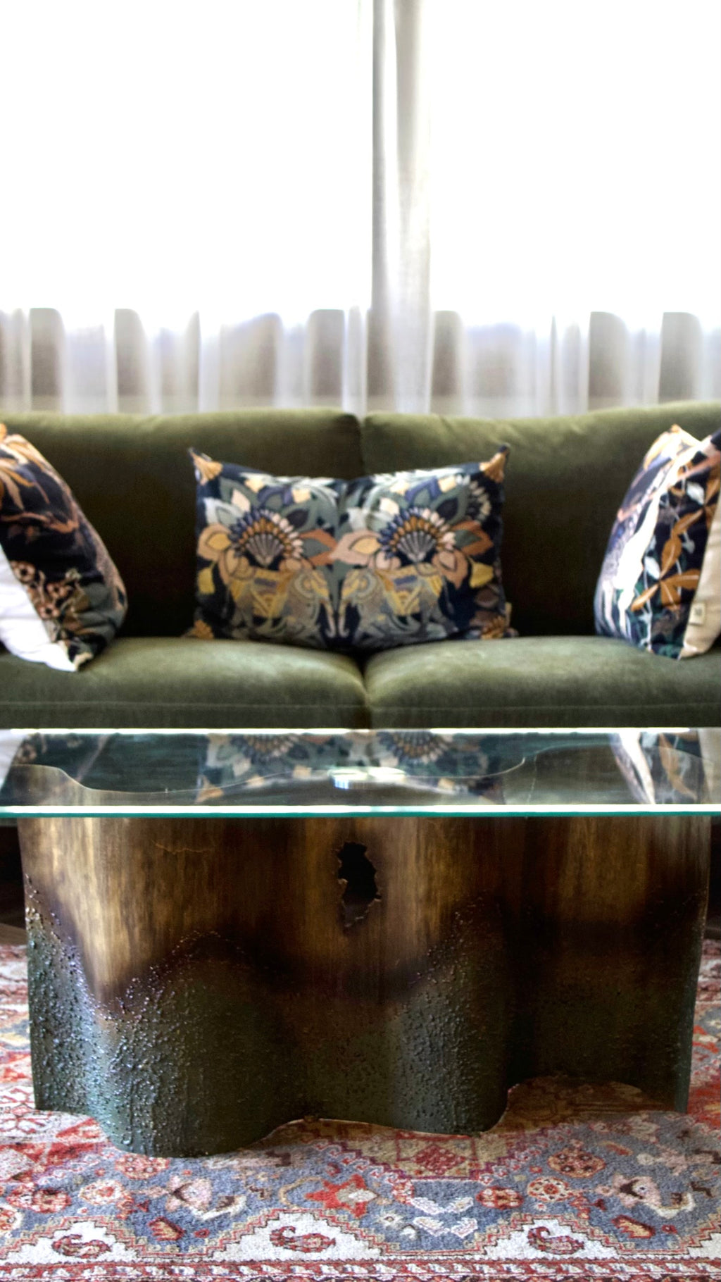 SCORCHED COFFEE TABLE