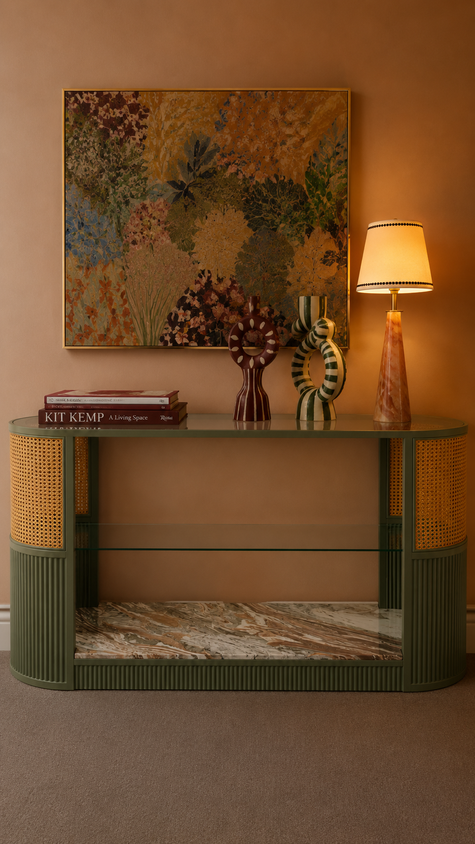 RIBB’D CONSOLE TABLE