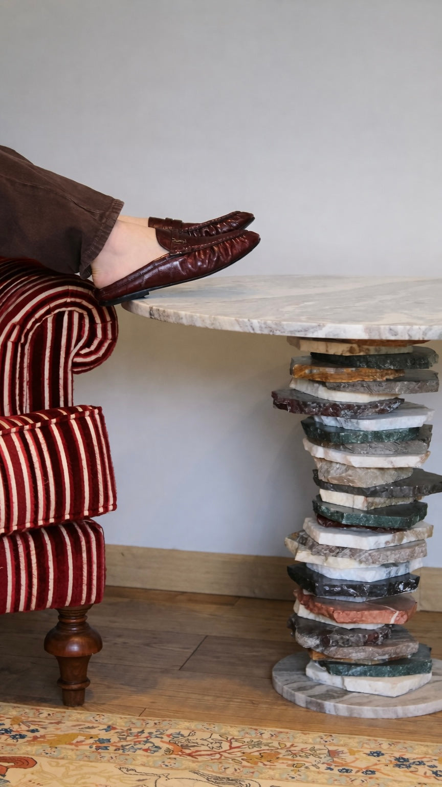 SUPER STAQ’D SIDE TABLE