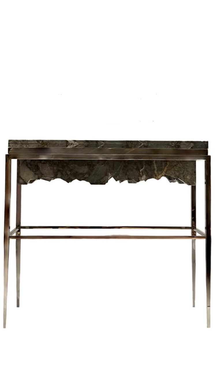 UNDERCUT CONSOLE TABLE